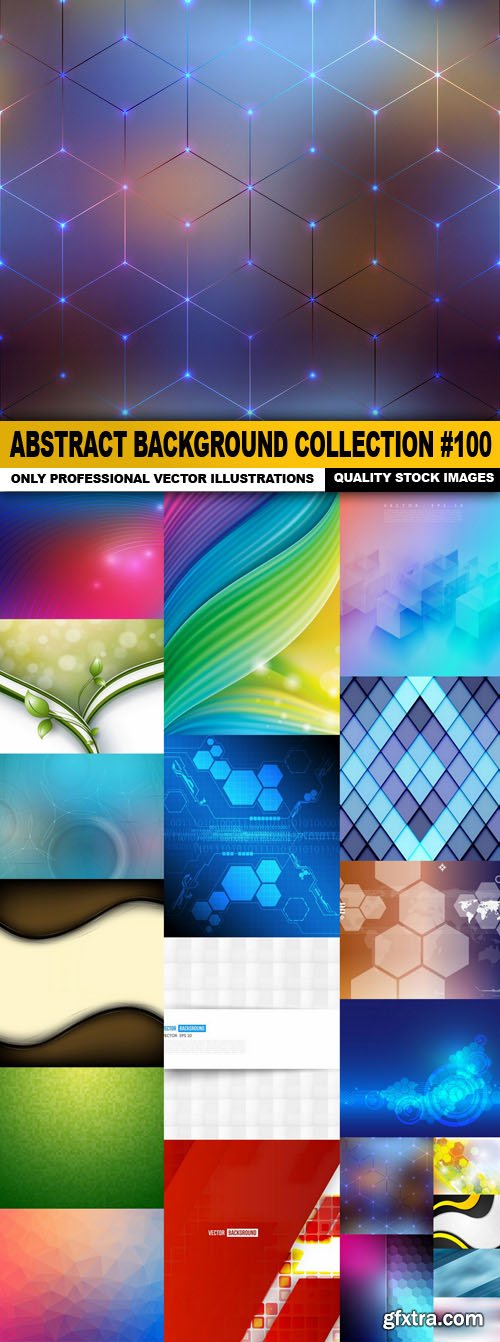 Abstract Background Collection #100 - 20 Vector