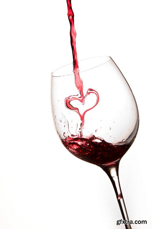 Heart in glass