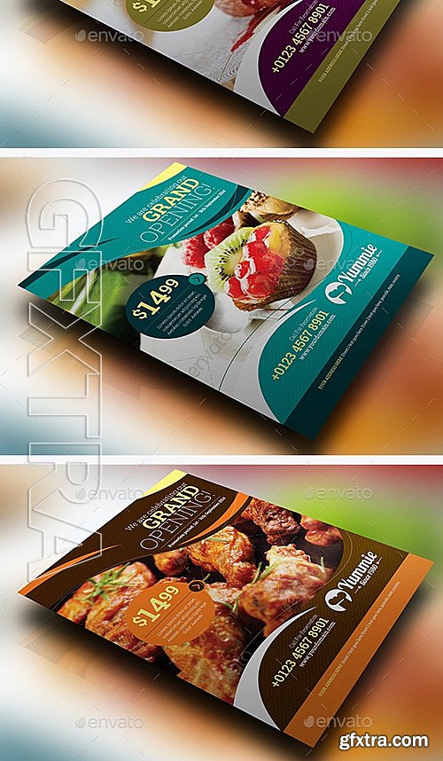 GraphicRiver - Restaurant Flyer Vol02 11595832