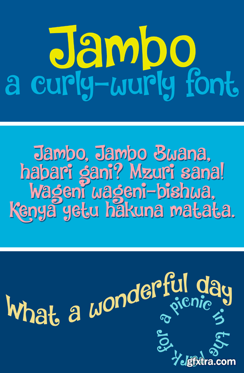 Jambo Font