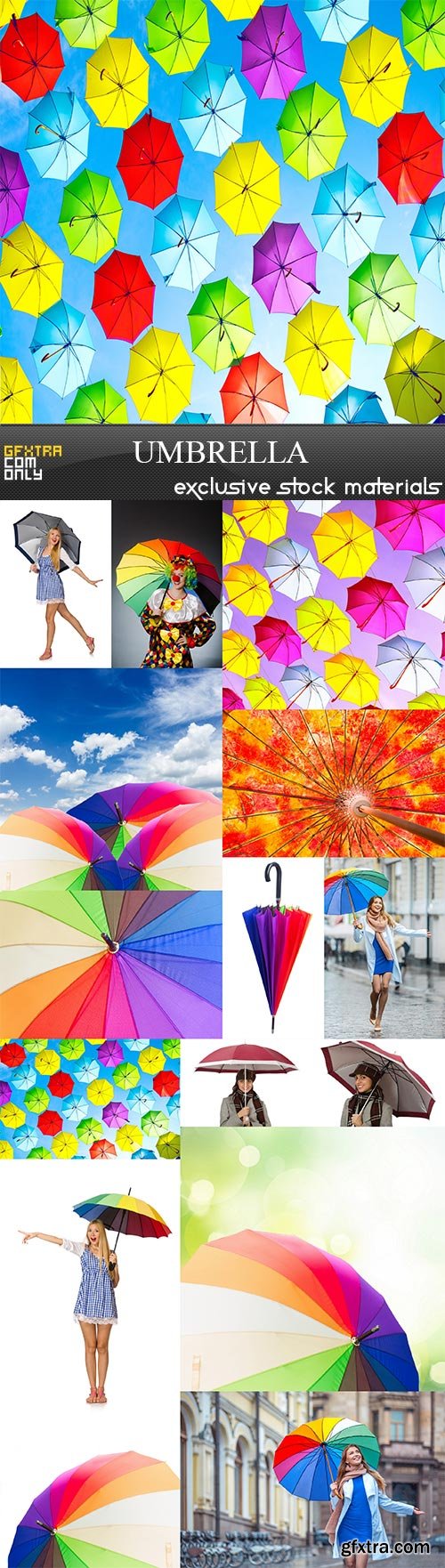 Umbrella, 15 x UHQ JPEG