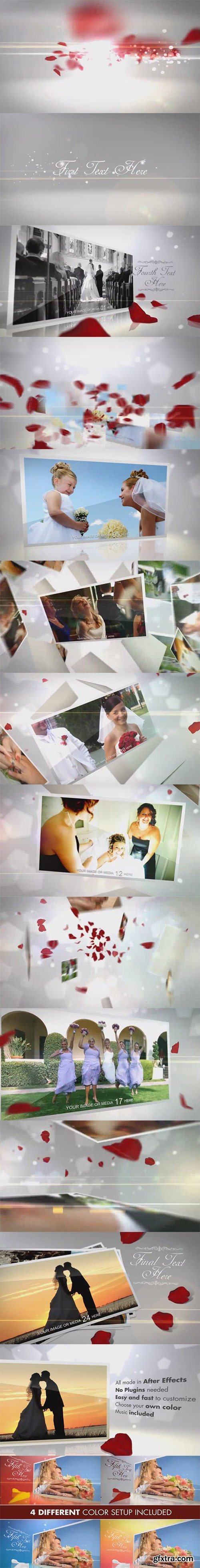 White Wedding After Effects Template