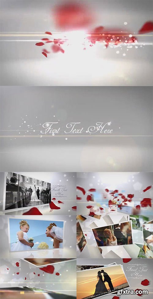 White Wedding After Effects Template