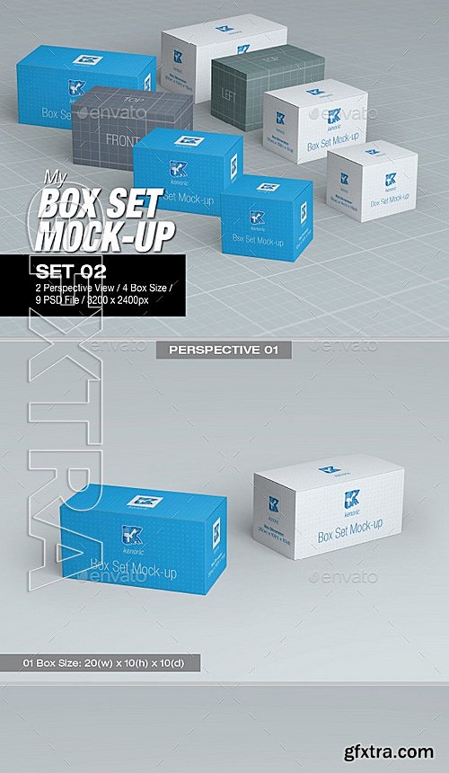 GraphicRiver - MyBox Set Mock-Up 02 8772362