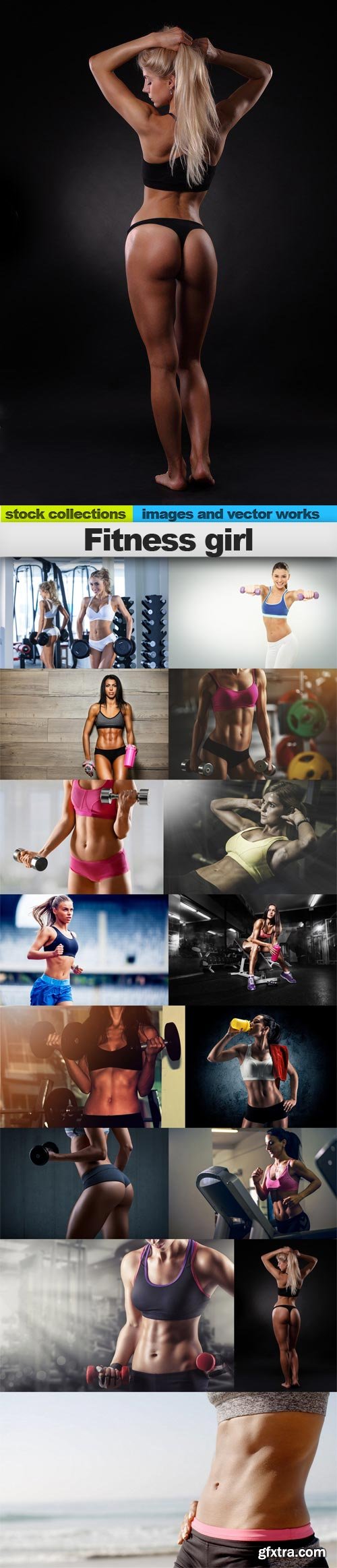 Fitness girl, 15 x UHQ JPEG