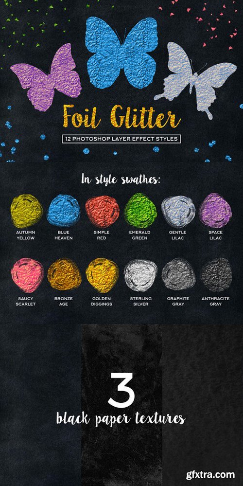 CM - Foil Glitter Palette For Photoshop 367811