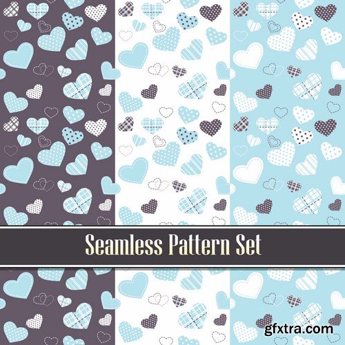 Valentine's Day Exclusive Patterns - 6 EPS