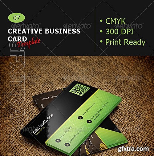 GraphicRiver - Creative Business Card Template 07 6040888