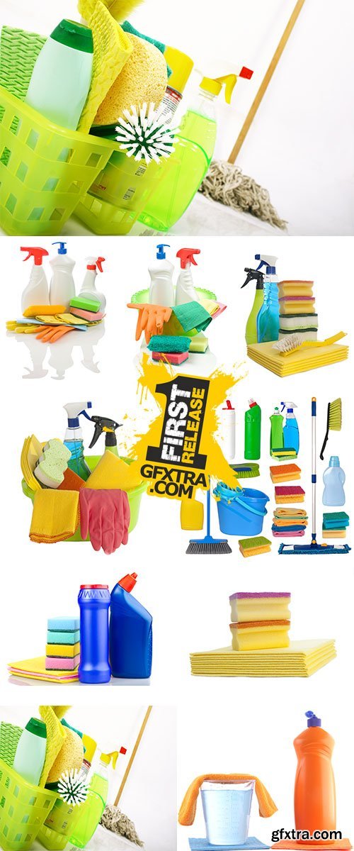 Stock Photo: Cleaning tools