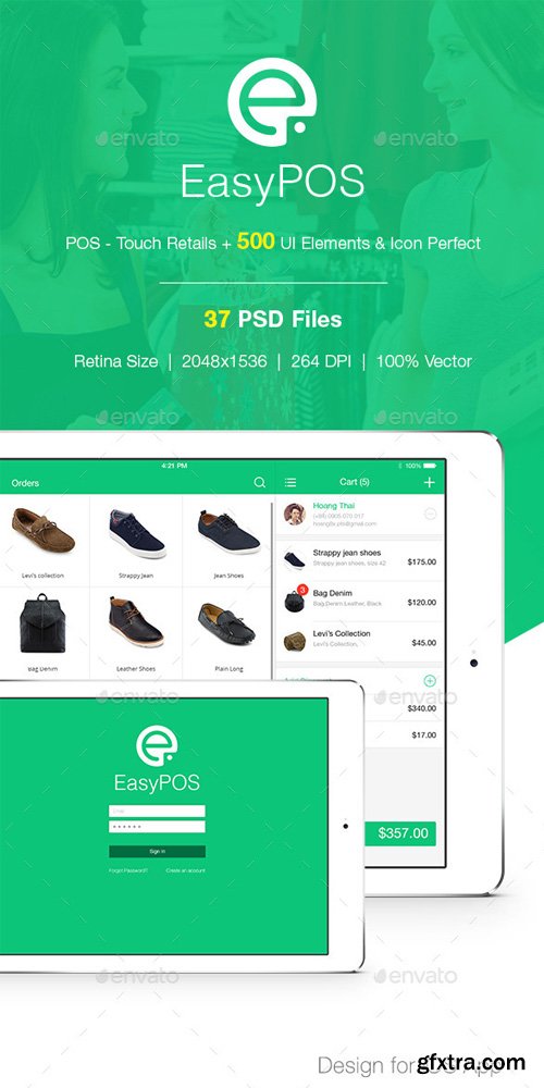 GraphicRiver - EasyPOS Touch Retails UI Graphic Assets - 12878778