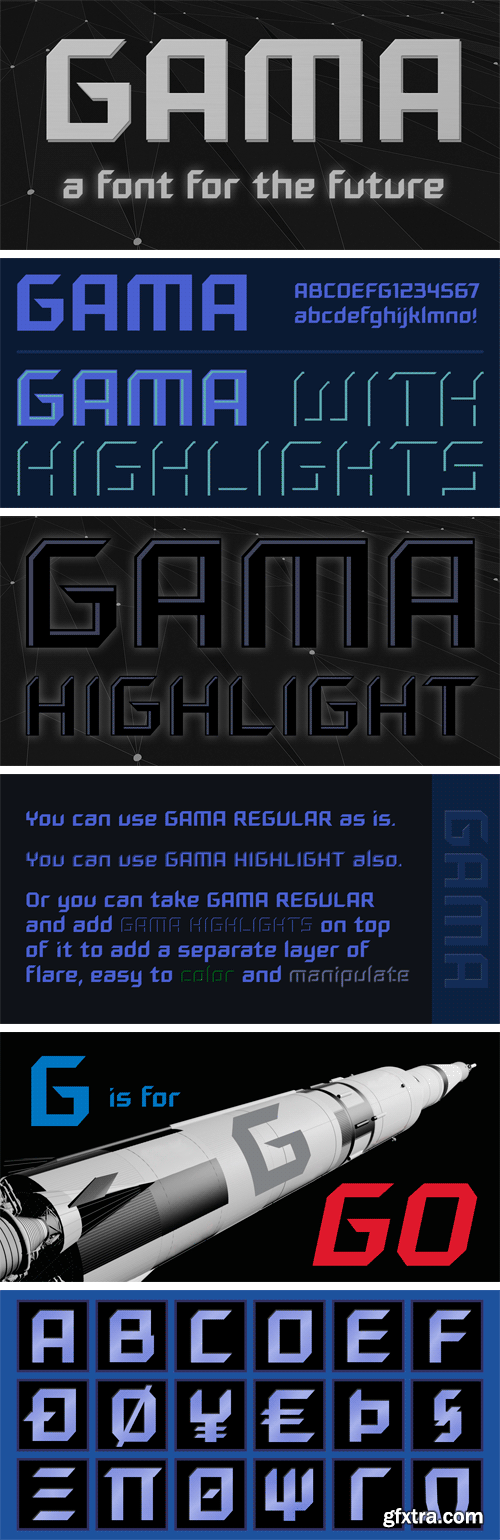 Gama Font Family