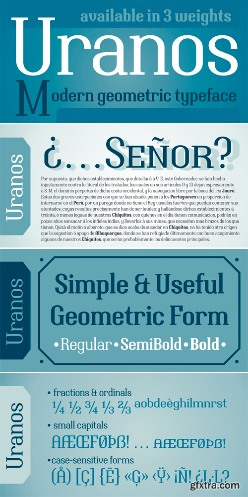 Uranos Font Family