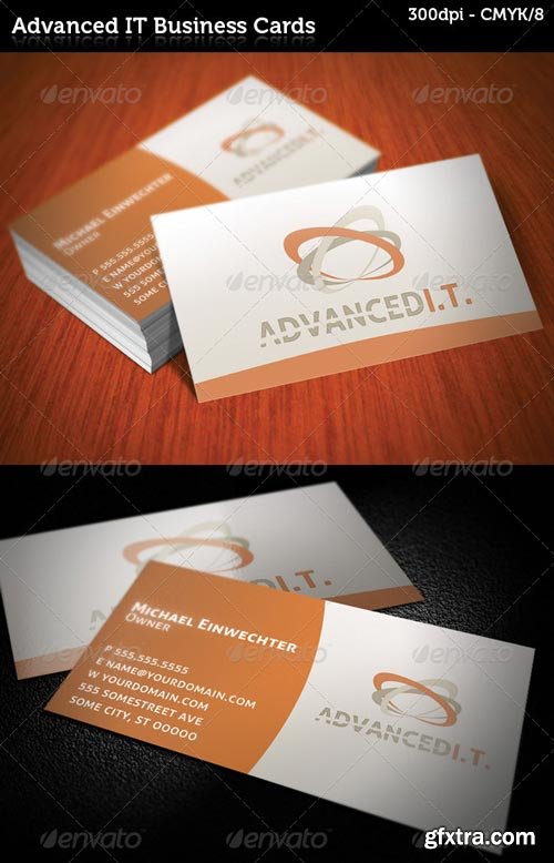 GraphicRiver - Advanced IT Business Cards - 234017