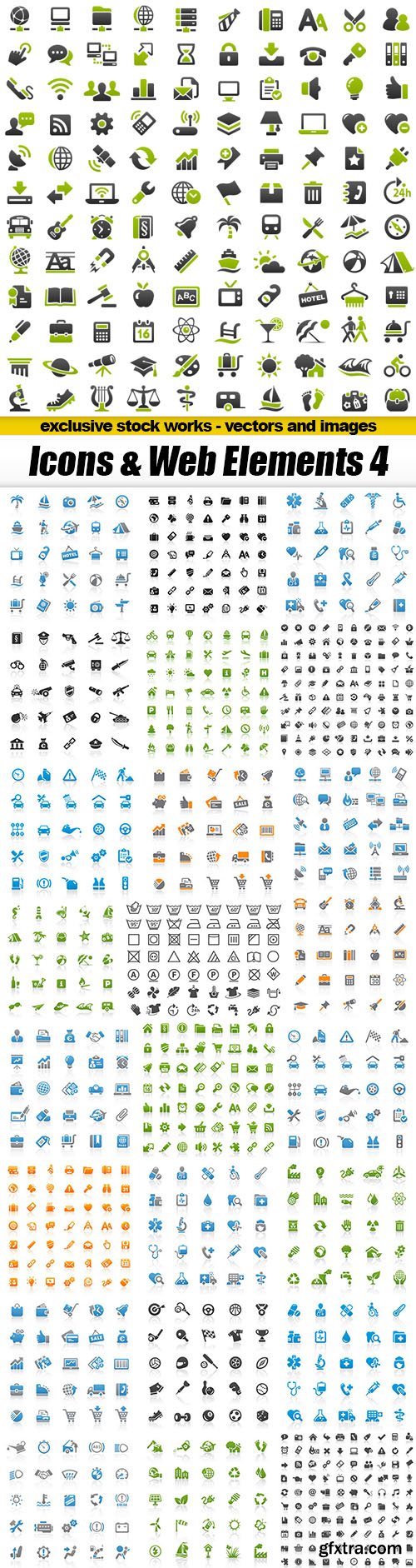 Icons & Web Elements 4 - 25xEPS