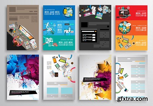 Design Flyer & Corporate Brochures 8 - 25xEPS