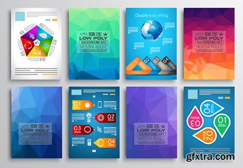 Design Flyer & Corporate Brochures 8 - 25xEPS