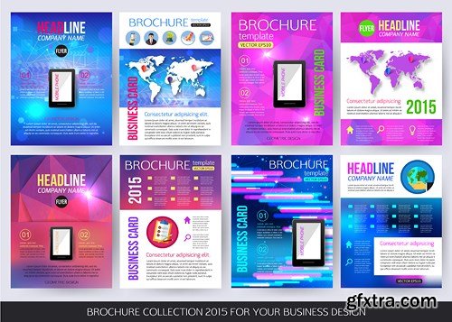 Design Flyer & Corporate Brochures 8 - 25xEPS