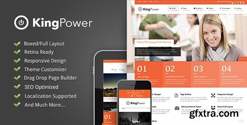 ThemeForest - King Power v1.0.9 - Retina Ready Multi-Purpose Theme - 4277136