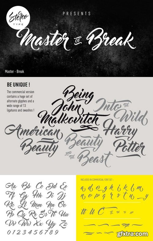 Master Of Break Font