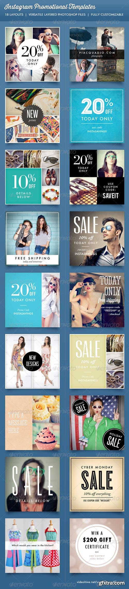 GraphicRiver - Instagram Promotional Template - 6674714