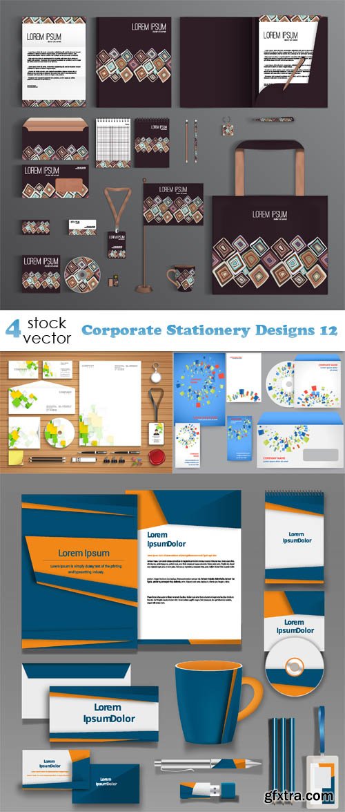 Vectors - Corporate Stationery Designs 12