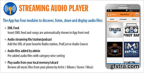 CodeCanyon - Streaming Audio Player v1.0 - 8750224