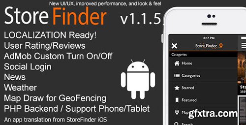 CodeCanyon - Store Finder Full Android Application v1.1.5 - 8747818