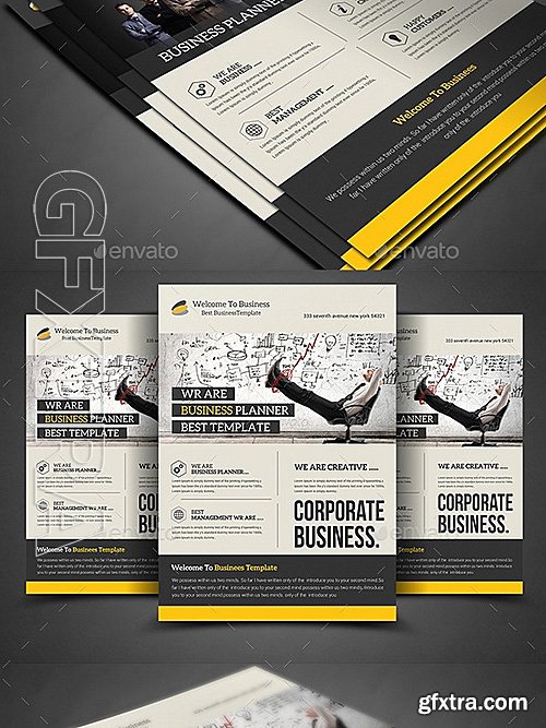 GraphicRiver - Corporate Flyer Template 11722727