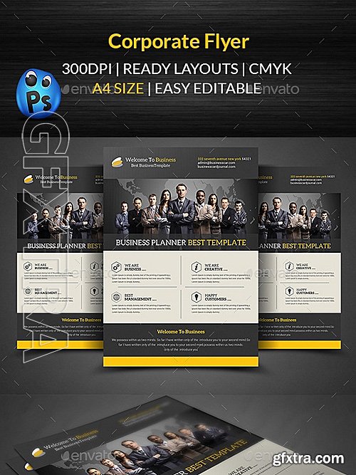 GraphicRiver - Corporate Flyer Template 11722727