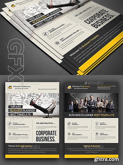 GraphicRiver - Corporate Flyer Template 11722727