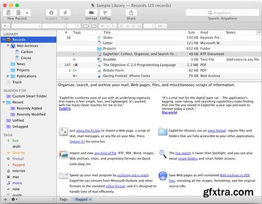 EagleFiler 1.6.7 (Mac OS X)