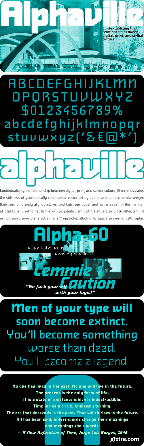 Alphaville Font Family