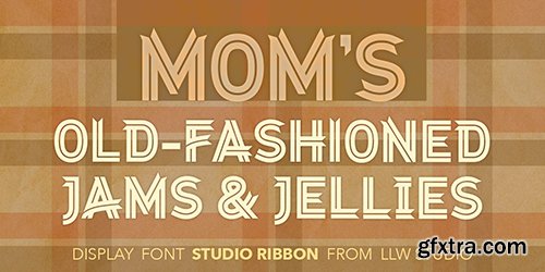 Studio Ribbon Font 4 Fonts $99