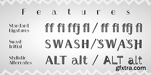 Trali-Vali Font Family 5 Fonts $150