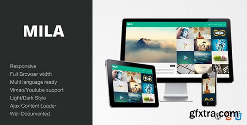 ThemeForest - Mila v1.2 - Ajax Portfolio Theme - Wordpress - 3457241