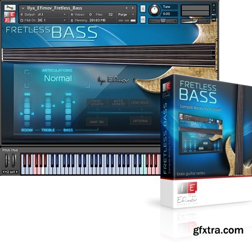 Ilya Efimov Fretless Bass KONTAKT-MAGNETRiXX