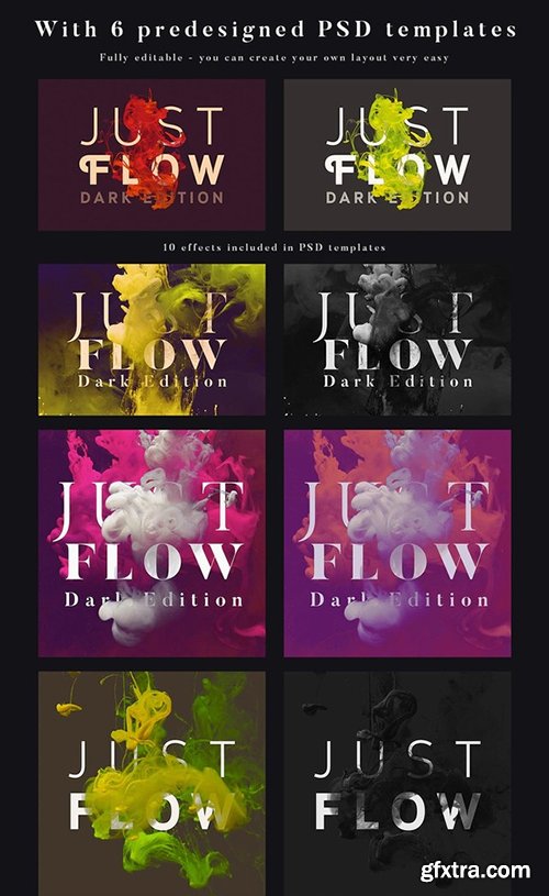 Creativemarket Just Flow Bundle – Light & Dark 506993