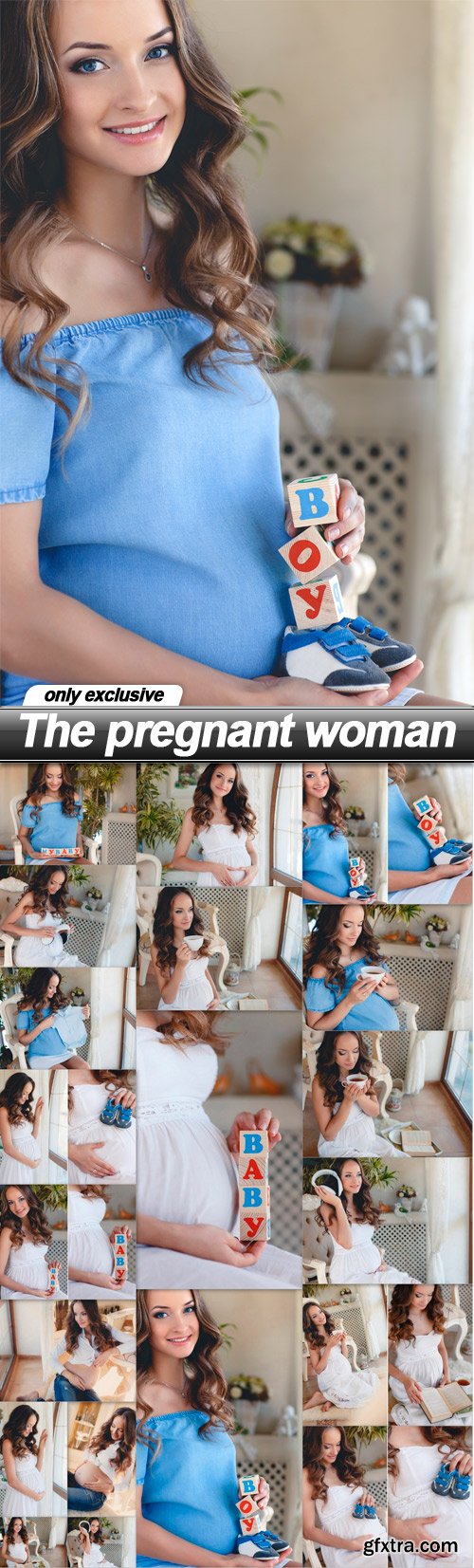 The pregnant woman - 20 UHQ JPEG