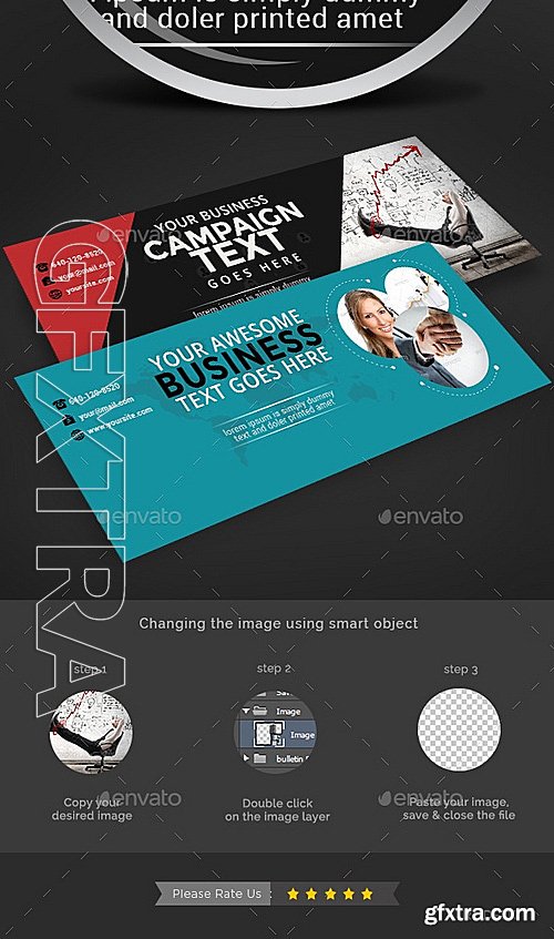 GraphicRiver - Business Facebook Covers - 2 Designs 11241441