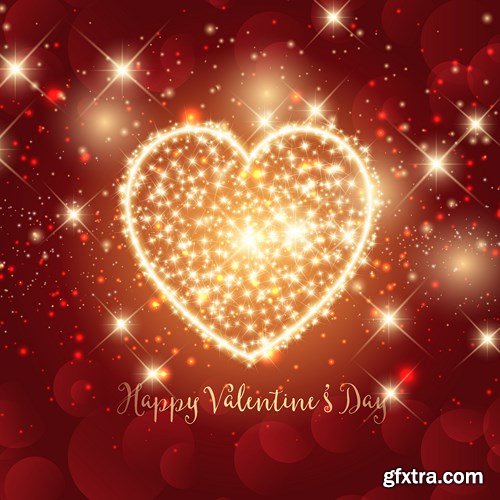 St. Valentine's Day, Hearts, Love - 25xEPS, AI