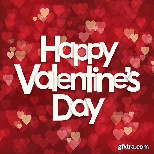 St. Valentine's Day, Hearts, Love - 25xEPS, AI