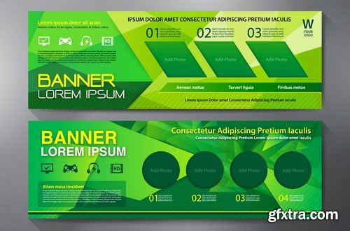 Banners Design - 5x EPS