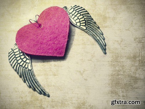 Heart with wings 2