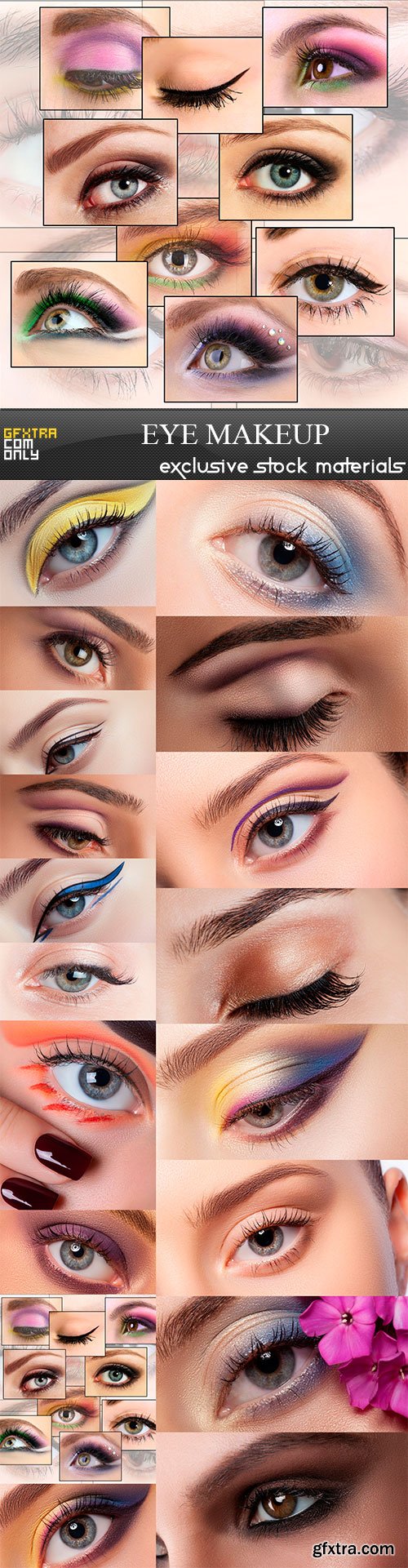 Eye makeup, 18 x UHQ JPEG