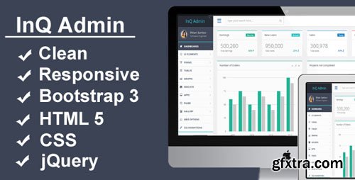 CodeGrape - InQ - A Responsive Bootstrap 3 Admin Template