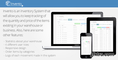 CodeCanyon - Invento v2.0 - Simple Inventory Sytem - 10074410