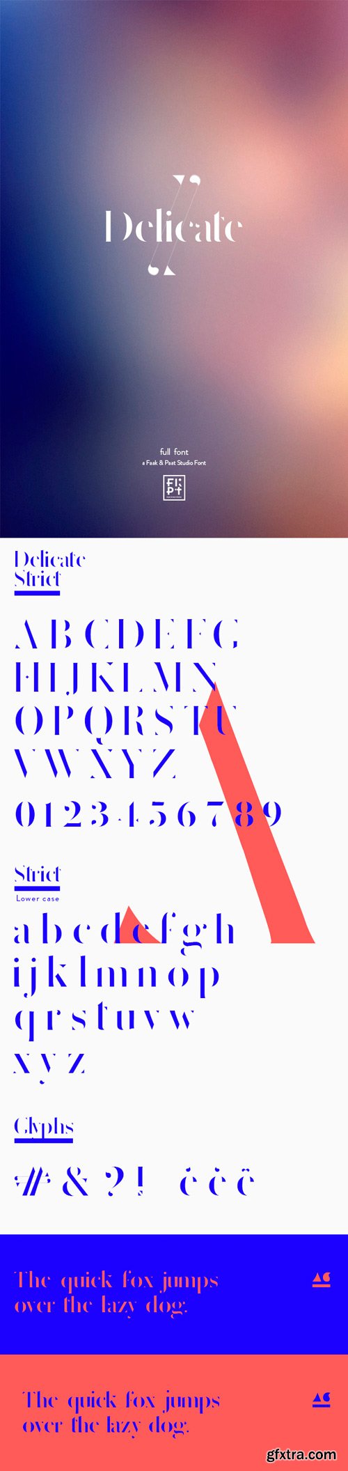 Delicate Typeface