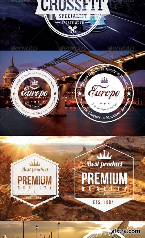 Graphicriver Modern Badges and Stickers V1 5988970