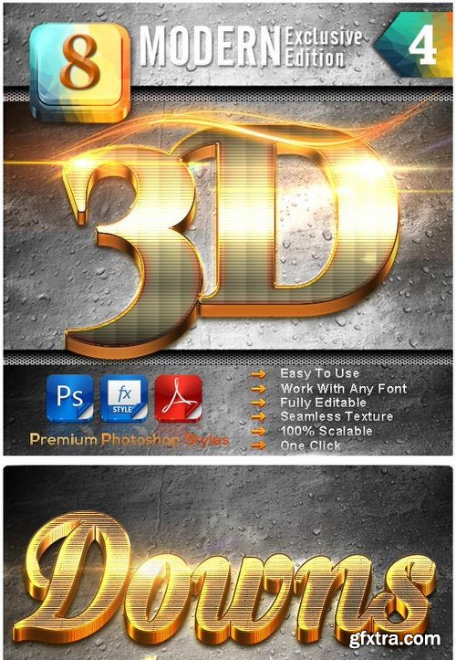 Graphicriver 8 Modern 3D Exclusive Edition Vol.4 9222987