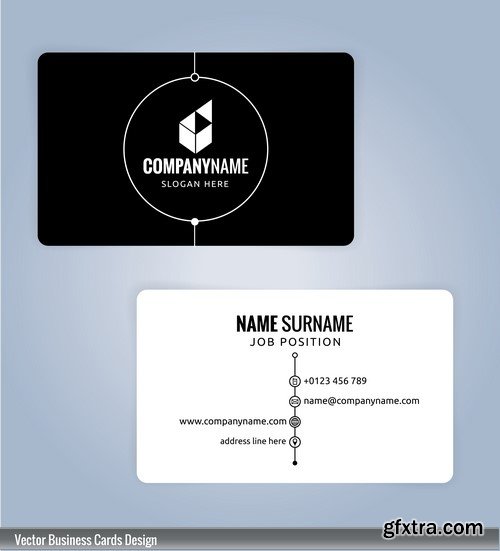 Business Cards Design - 20x EPS